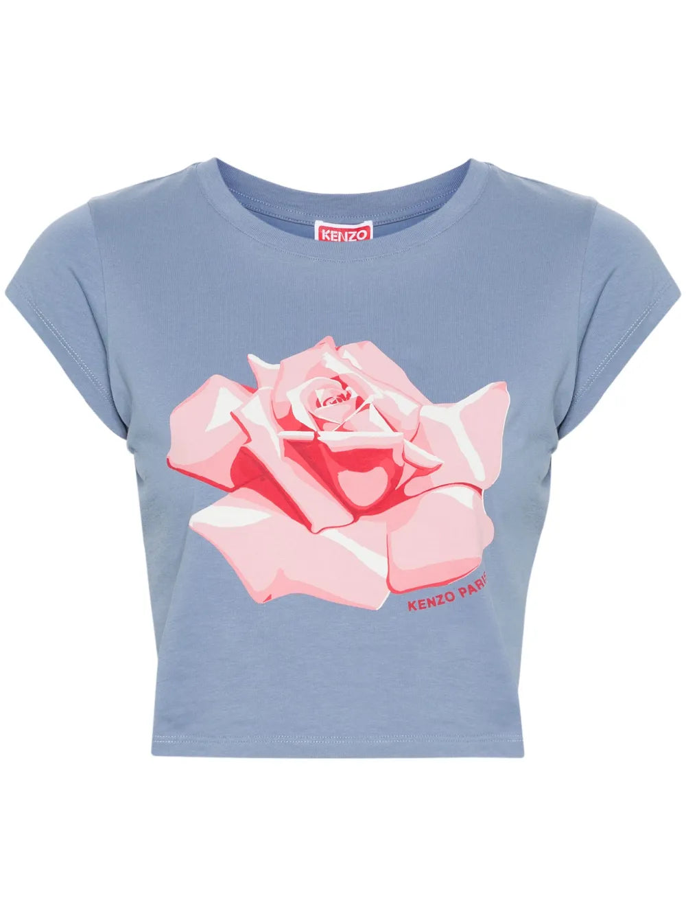 Rose Cropped T-Shirt
