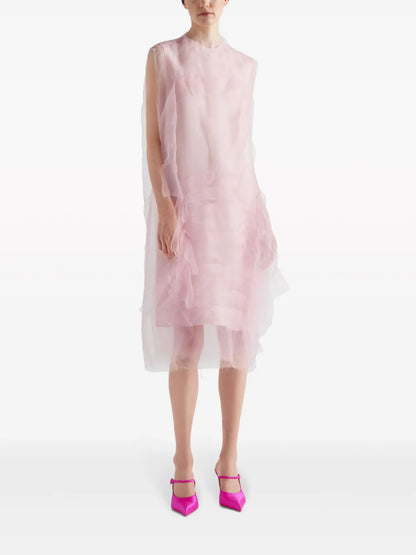 Technical Voile Dress