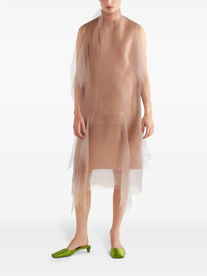 Technical Voile Dress