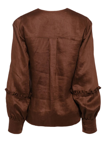 Sienna Linen Blouse