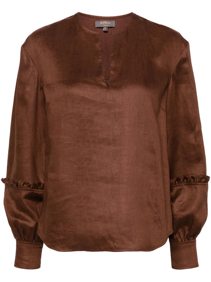 Sienna Linen Blouse