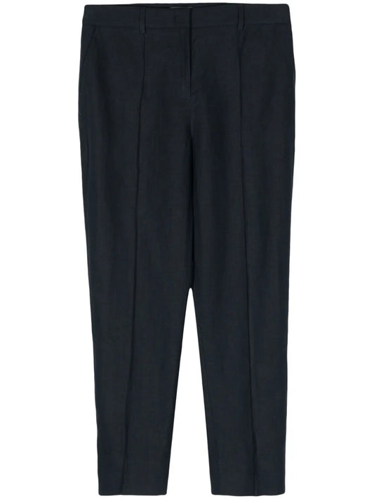 Harper Linen Cropped Trousers