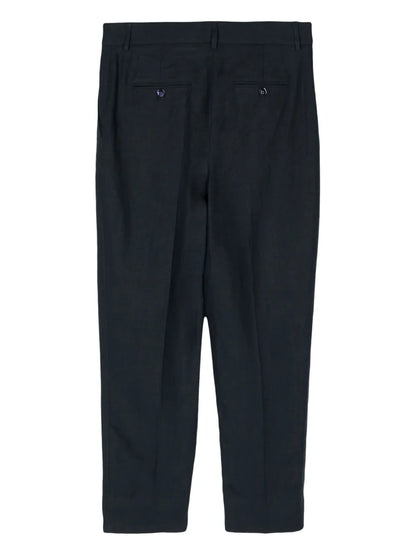 Harper Linen Cropped Trousers