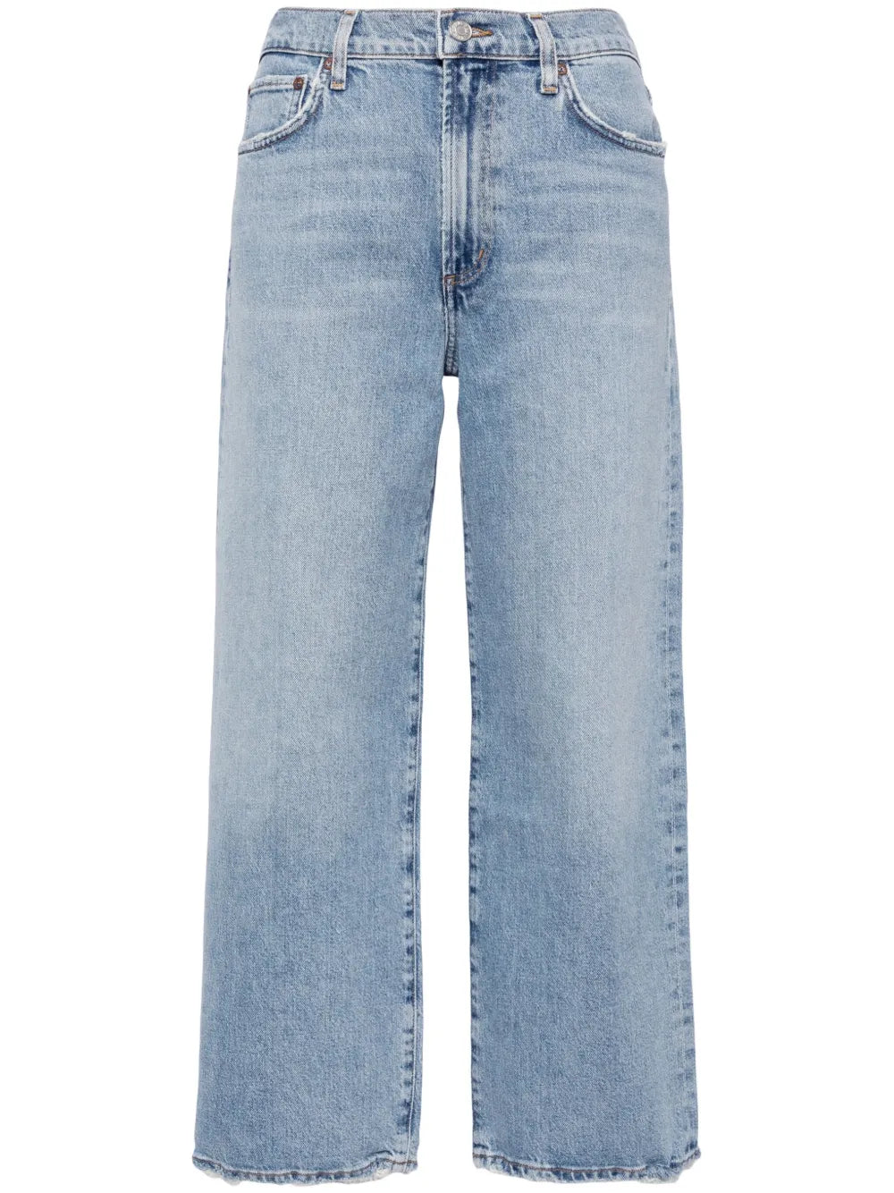 Harper Mid-Rise Cropped Jeans