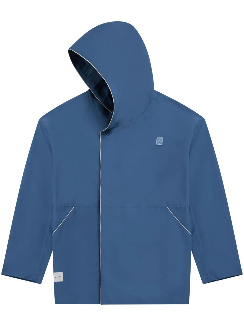 Logo-Patch Hooded Jacket