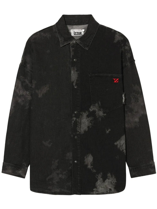 Logo-Embroidered Cotton-Blend Shirt