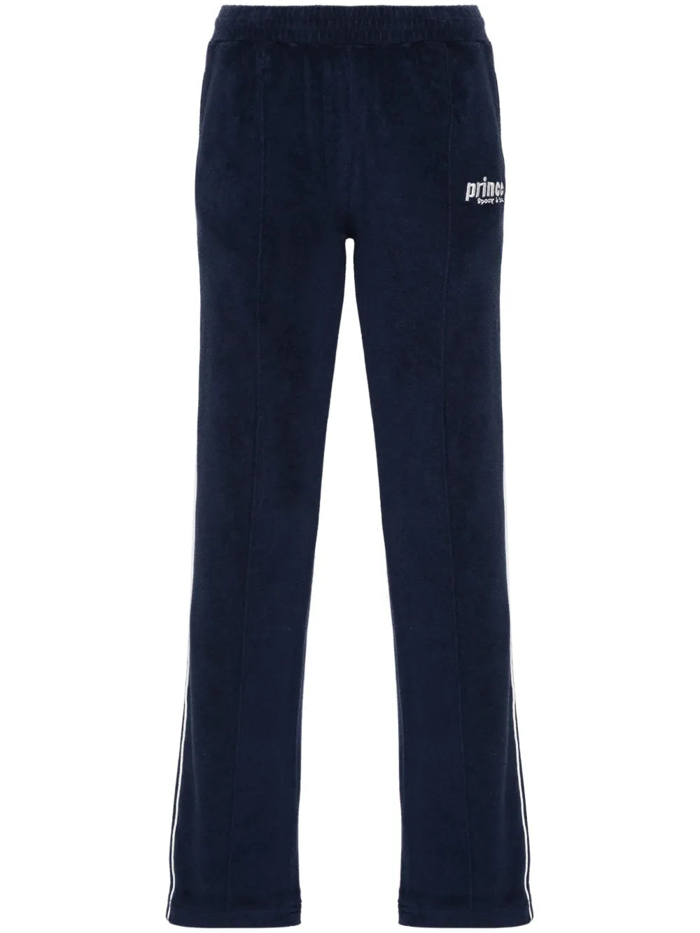 Logo-Embroidered Terry-Cloth Trousers