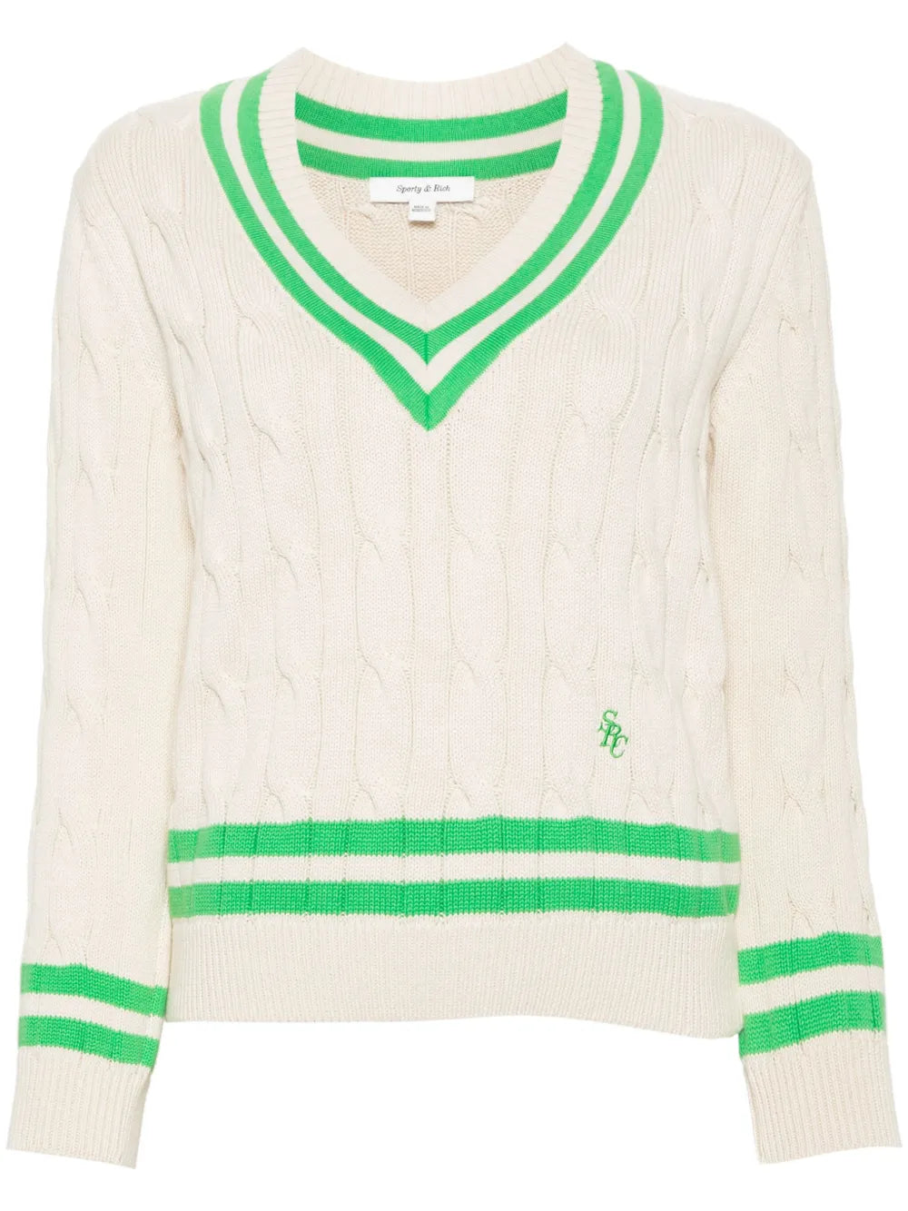 Cable-Knit Cotton Jumper