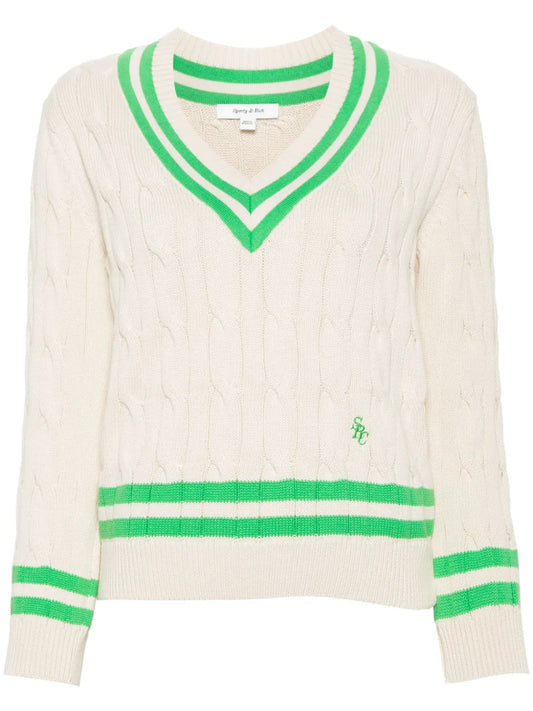 Cable-Knit Cotton Jumper
