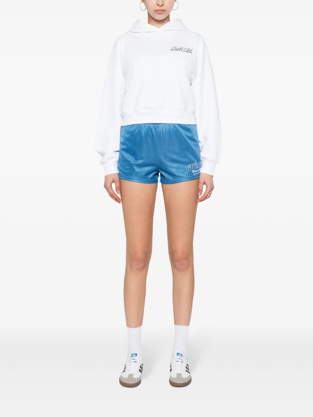 Logo-Print Cotton Hoodie