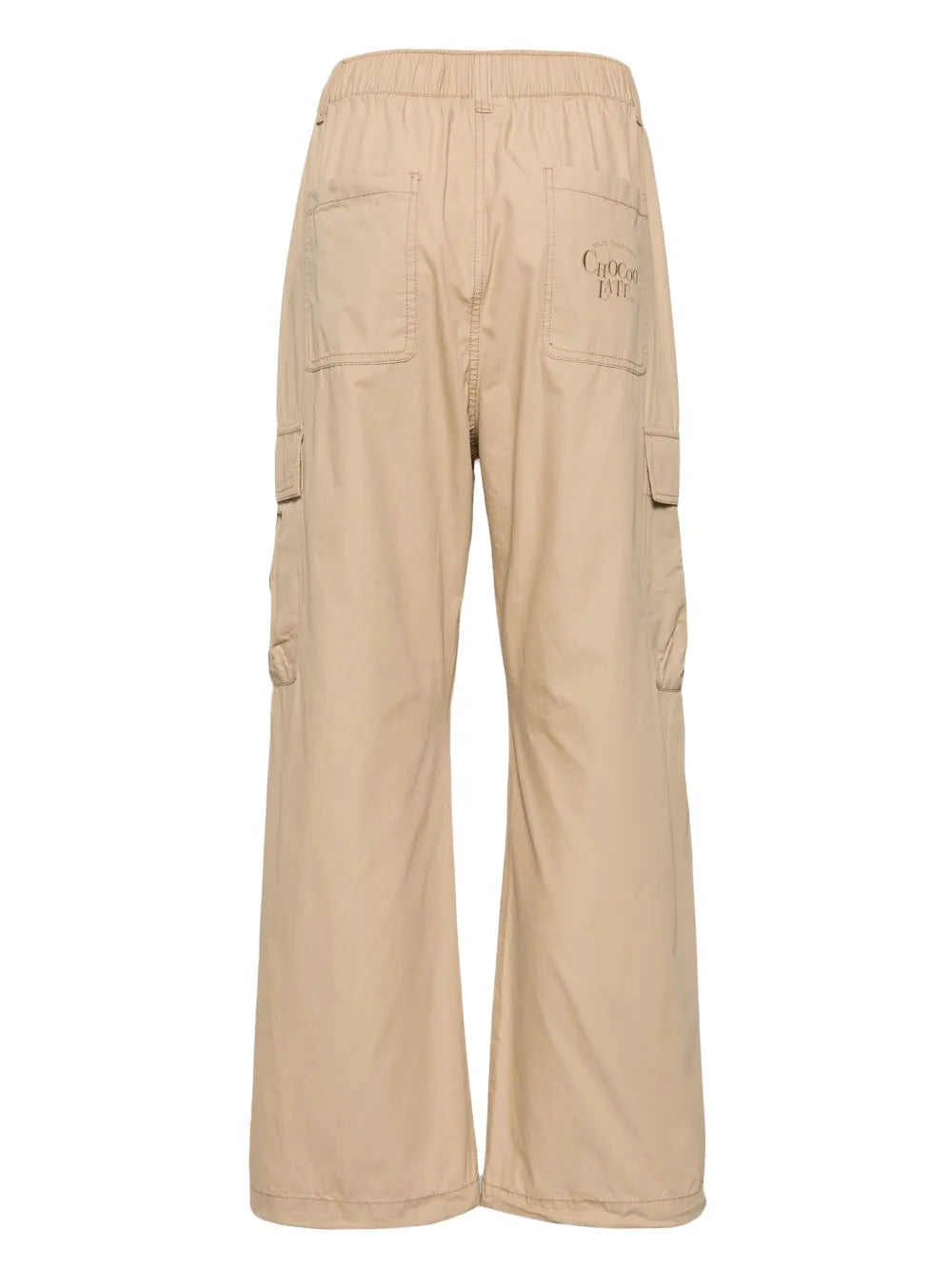 Logo-Embroidered Cargo Trousers