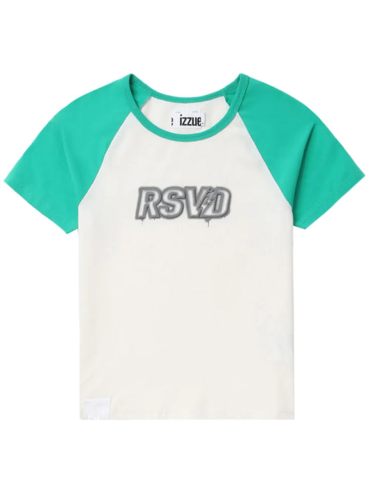Colourblock Cotton T-Shirt