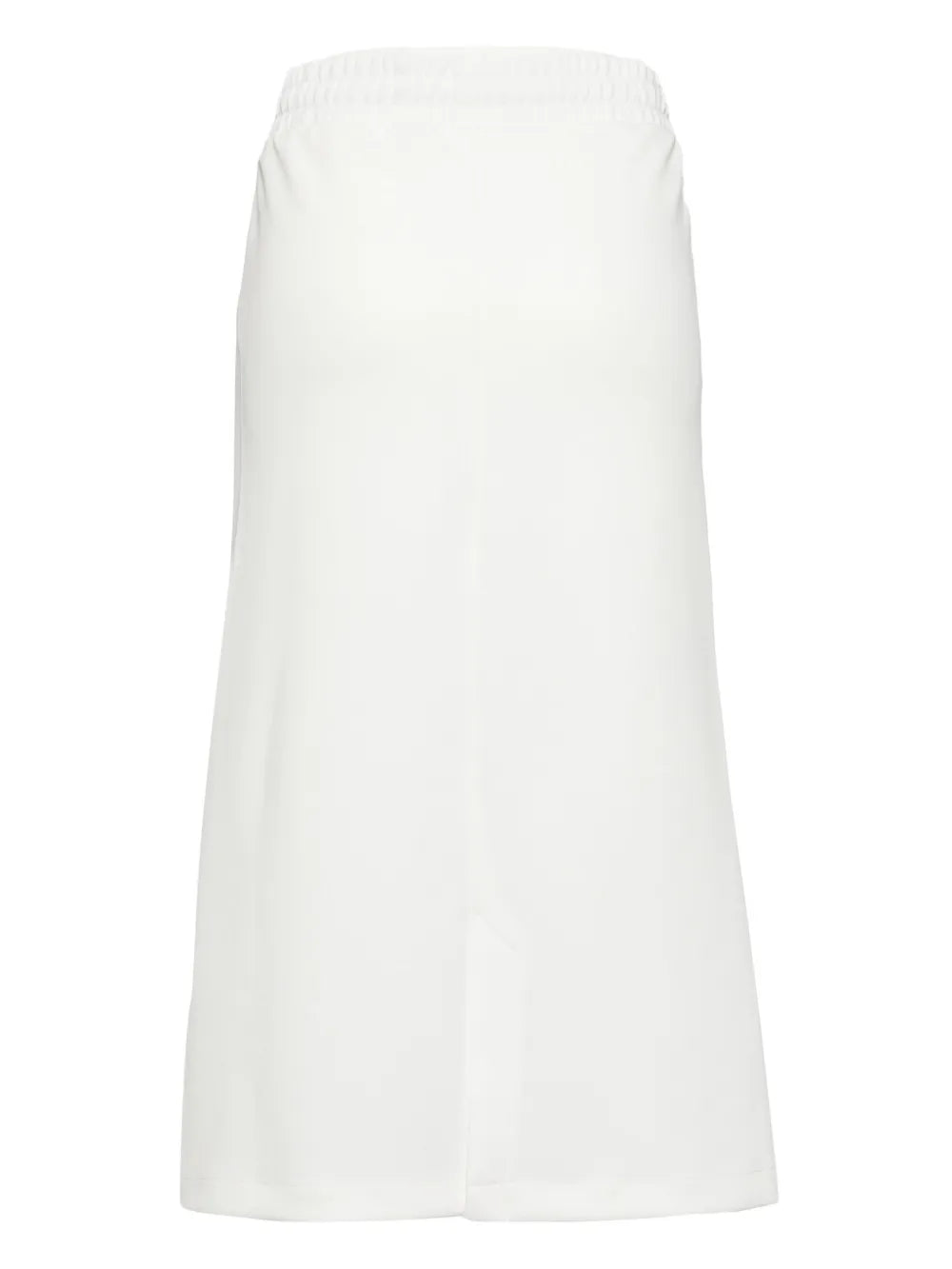 Floral-Appliqué Track Skirt