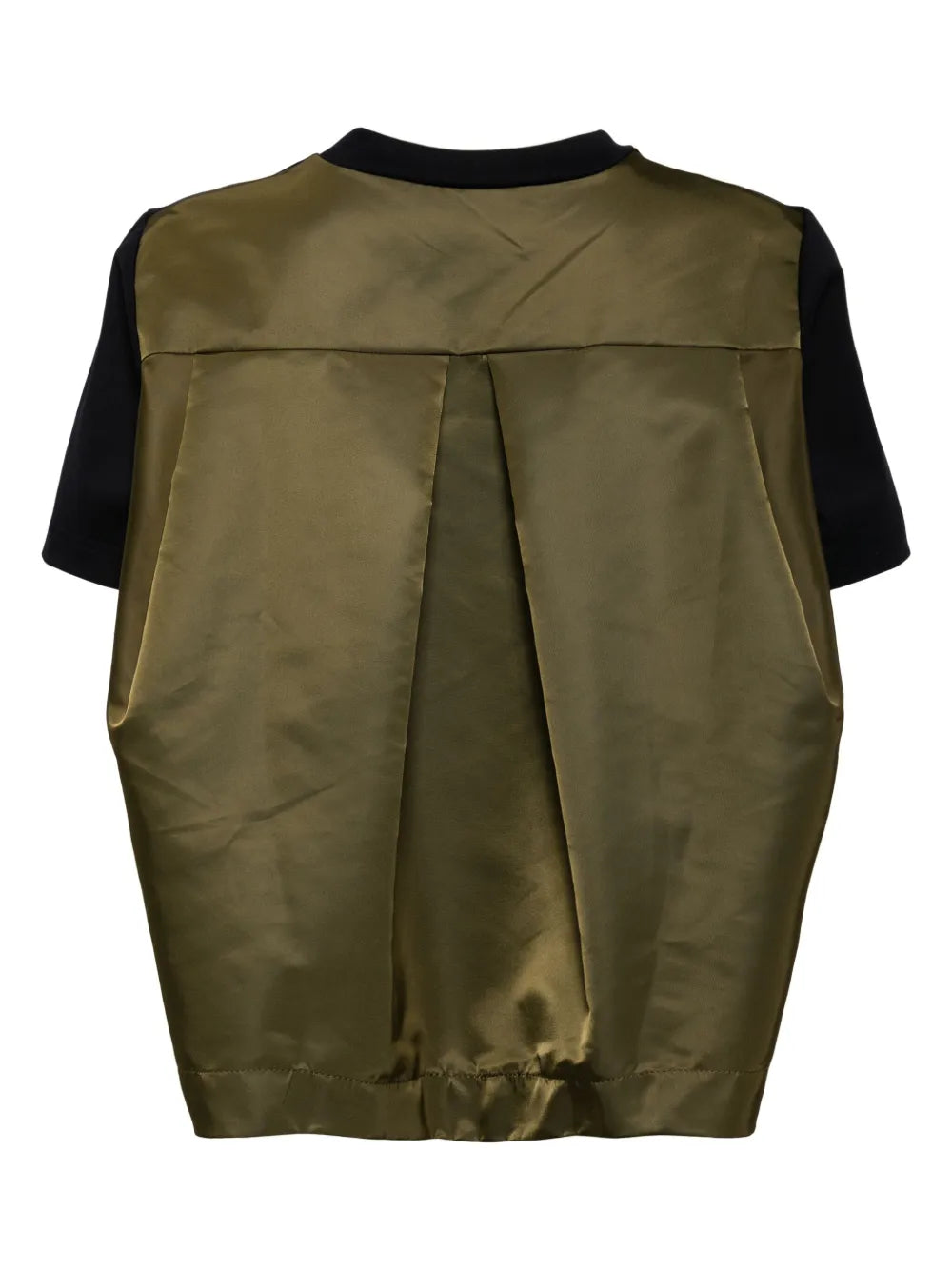Panelled Crew-Neck T-Shirt