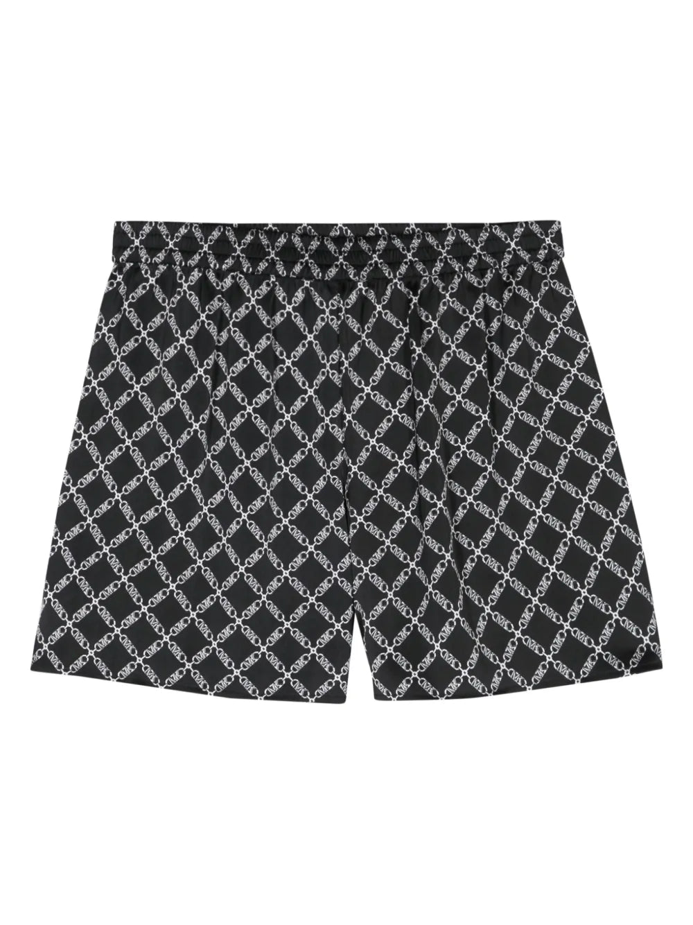 Empire Logo-Print Satin Shorts