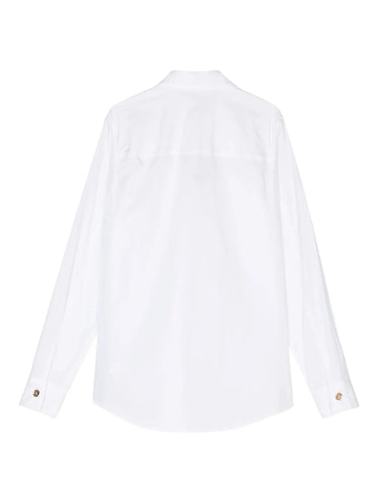 Collared Poplin Blouse