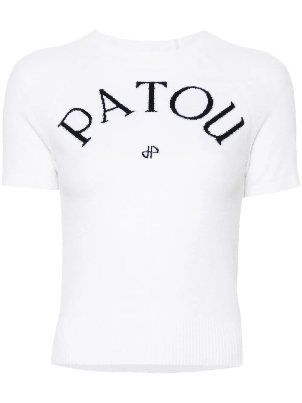 Logo-Jacquard Knitted Top
