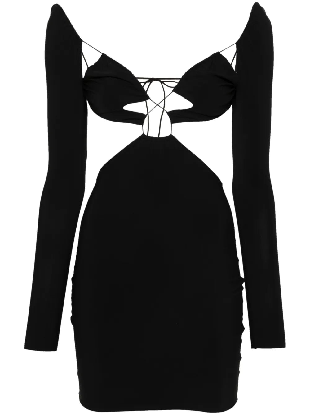 Azhar Cut-Out Minidress