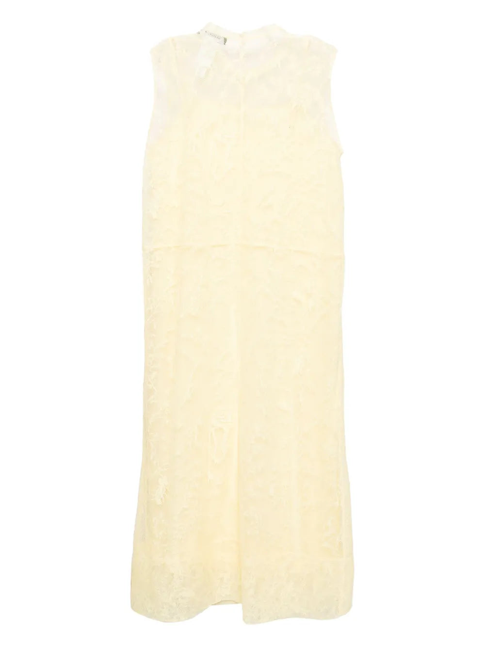 Sleeveless Lace Midi Dress