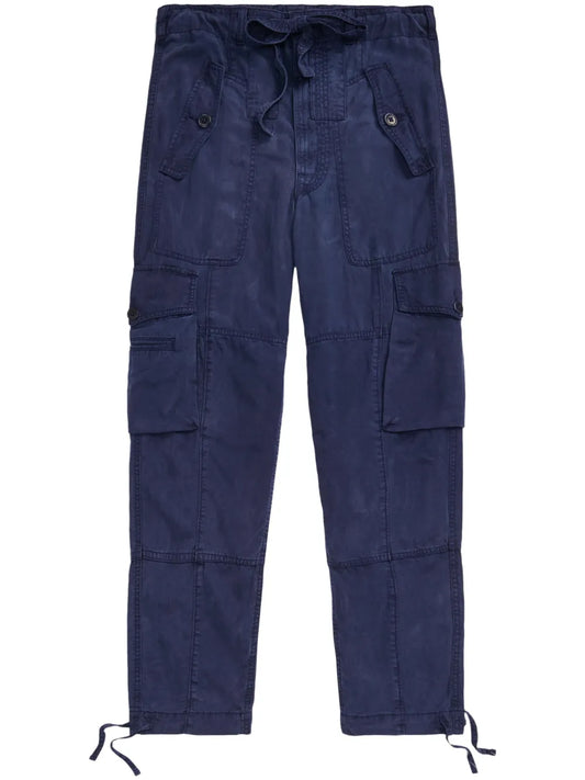 Tapered-Leg Cargo Trousers
