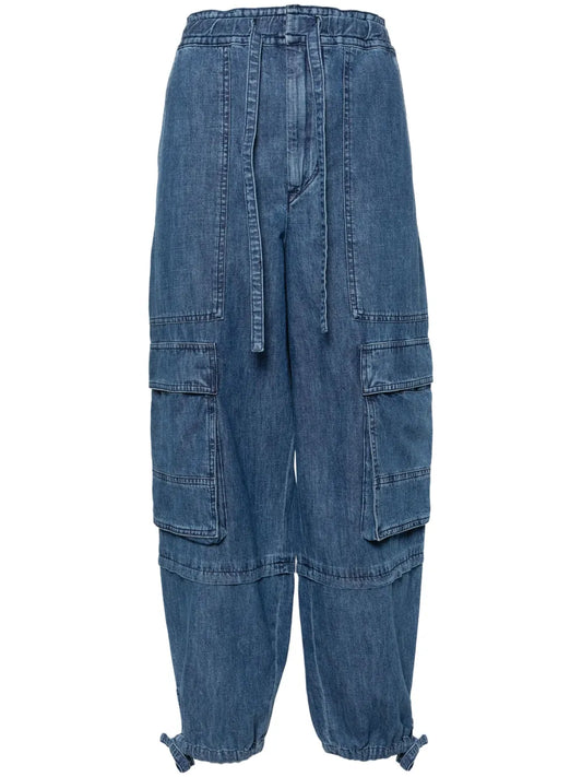 Ivy High-Rise Wide-Leg Jeans