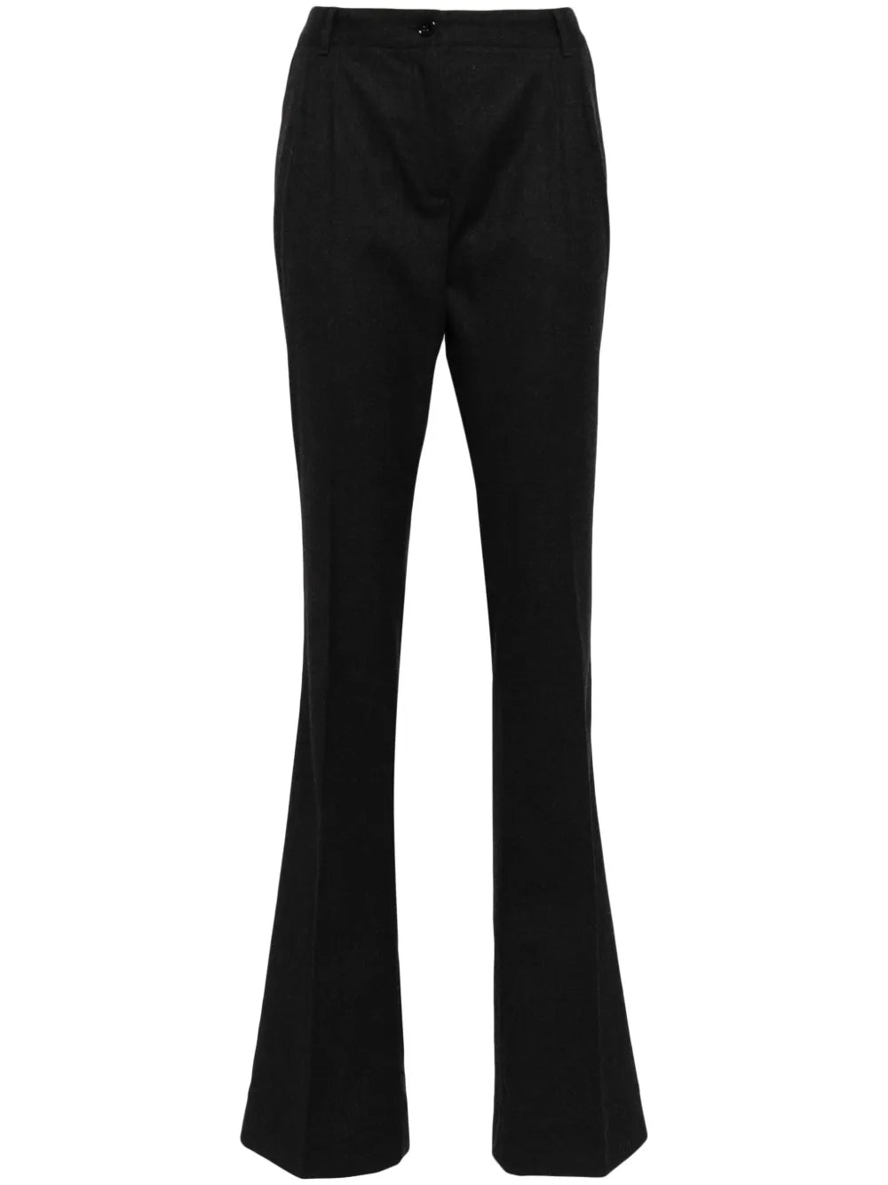 Pressed-Crease Palazzo Pants