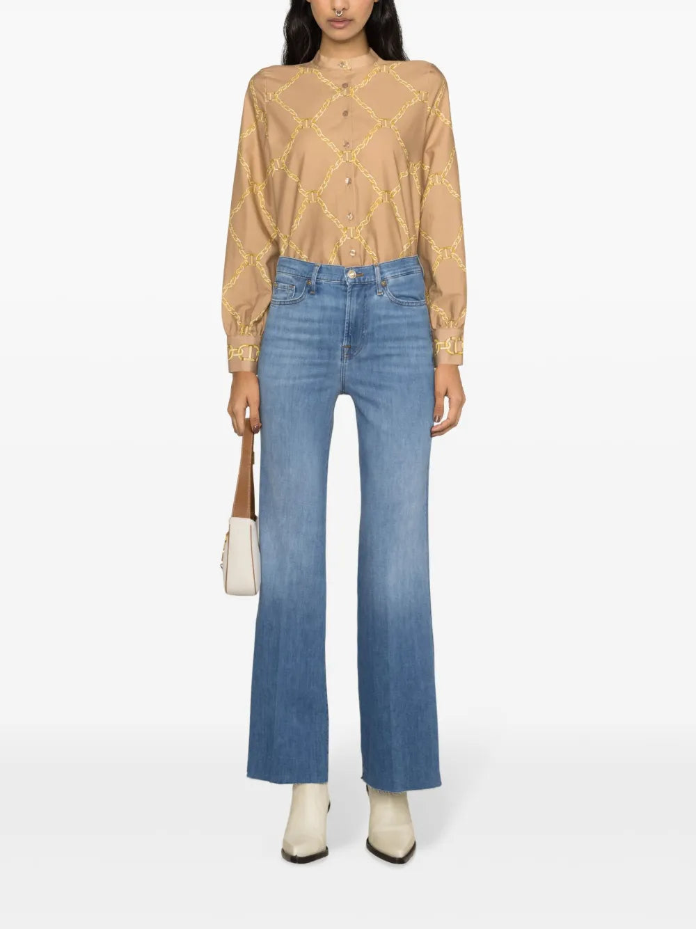 Modern Dojo High-Waist Flared Jeans