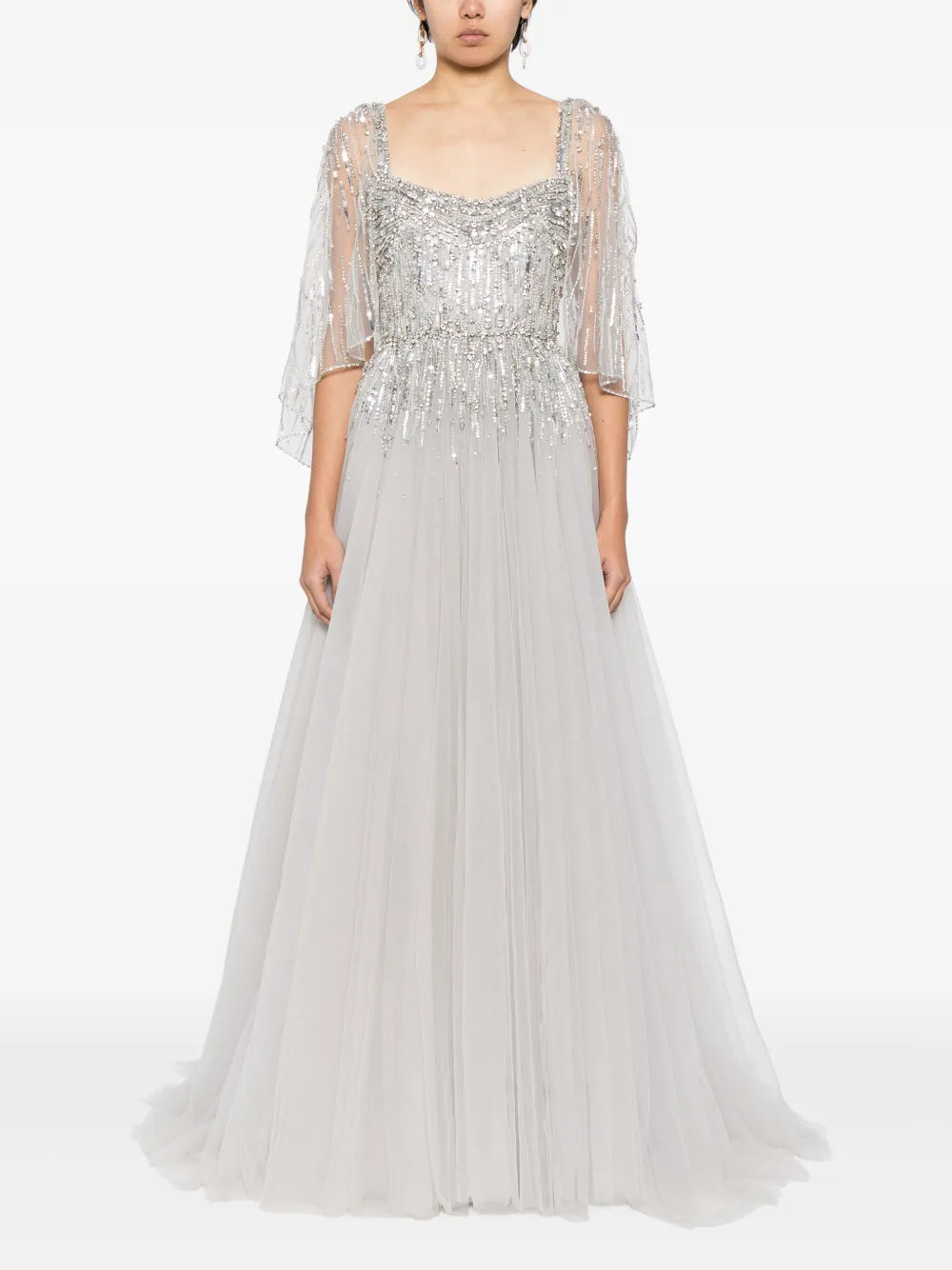 Bunny Blooms Sequin-Embellished Gown