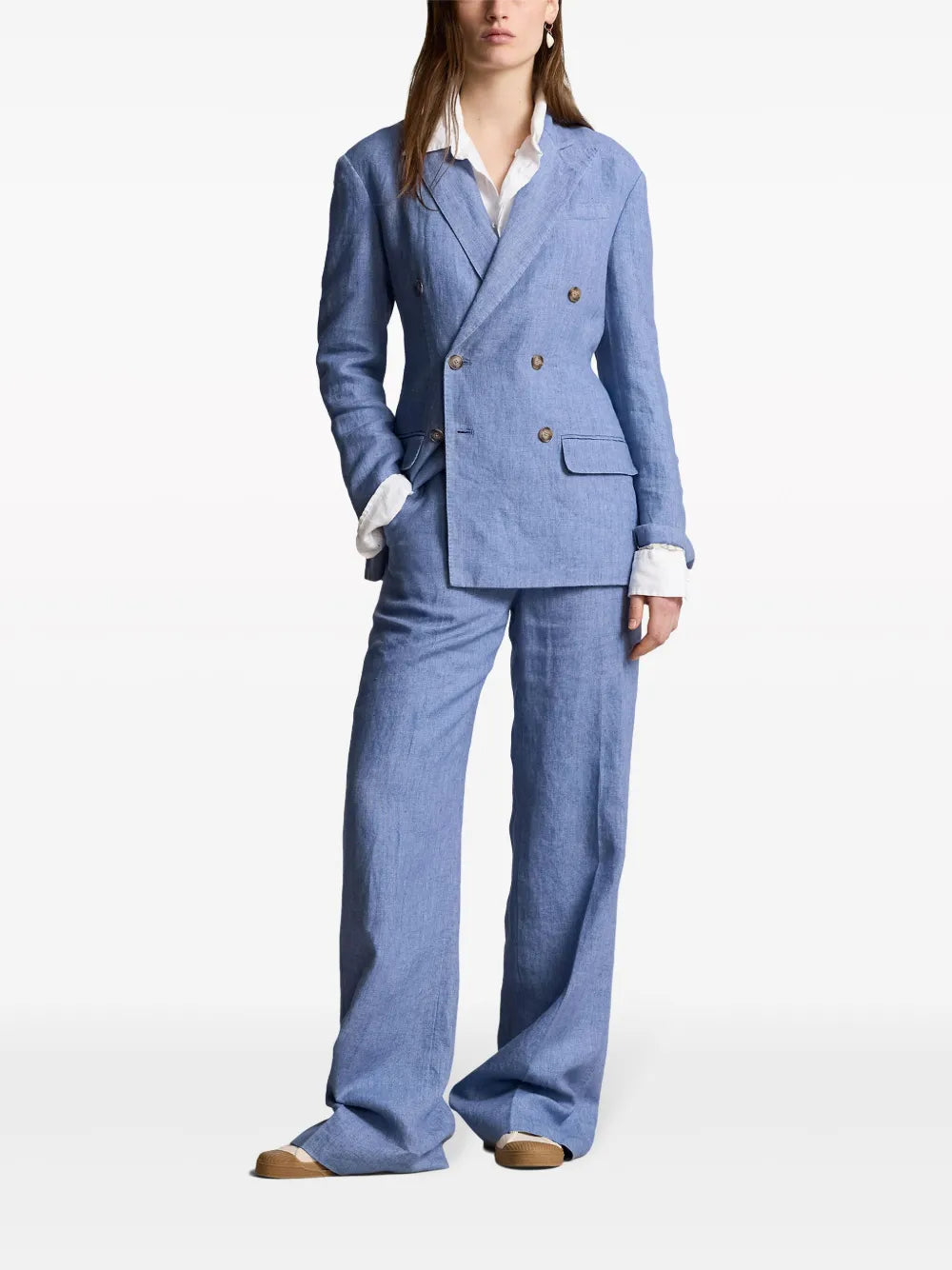 Delave Double-Breasted Blazer