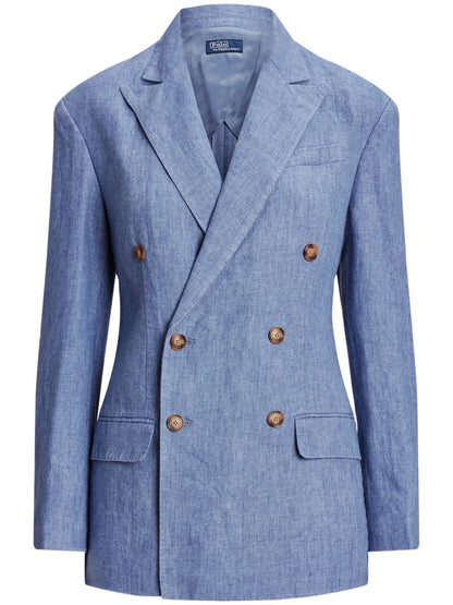 Delave Double-Breasted Blazer