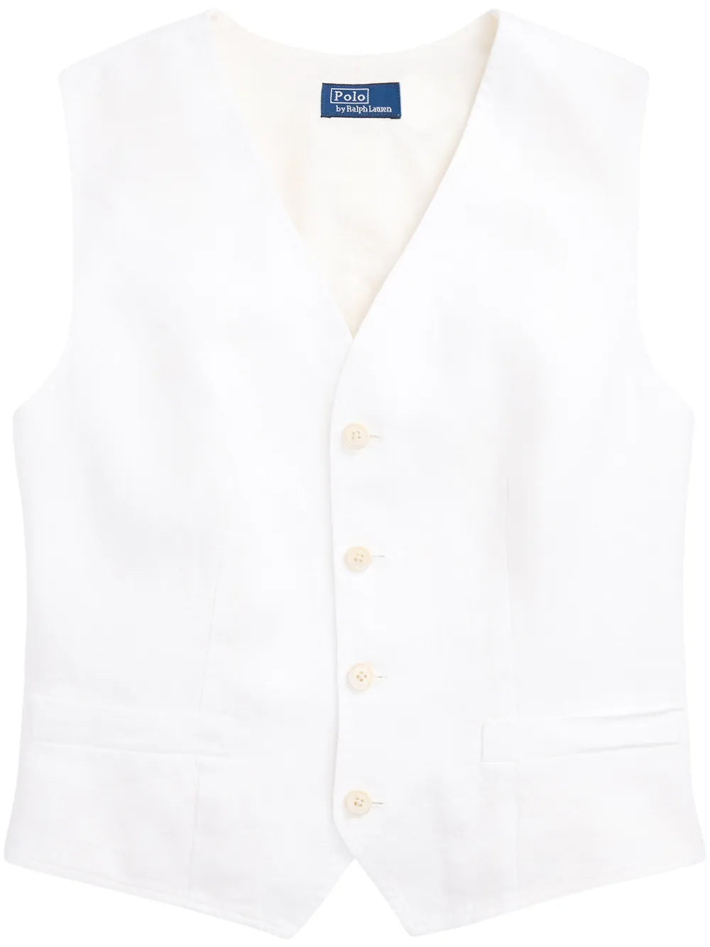 Pauline Cotton-Linen Vest