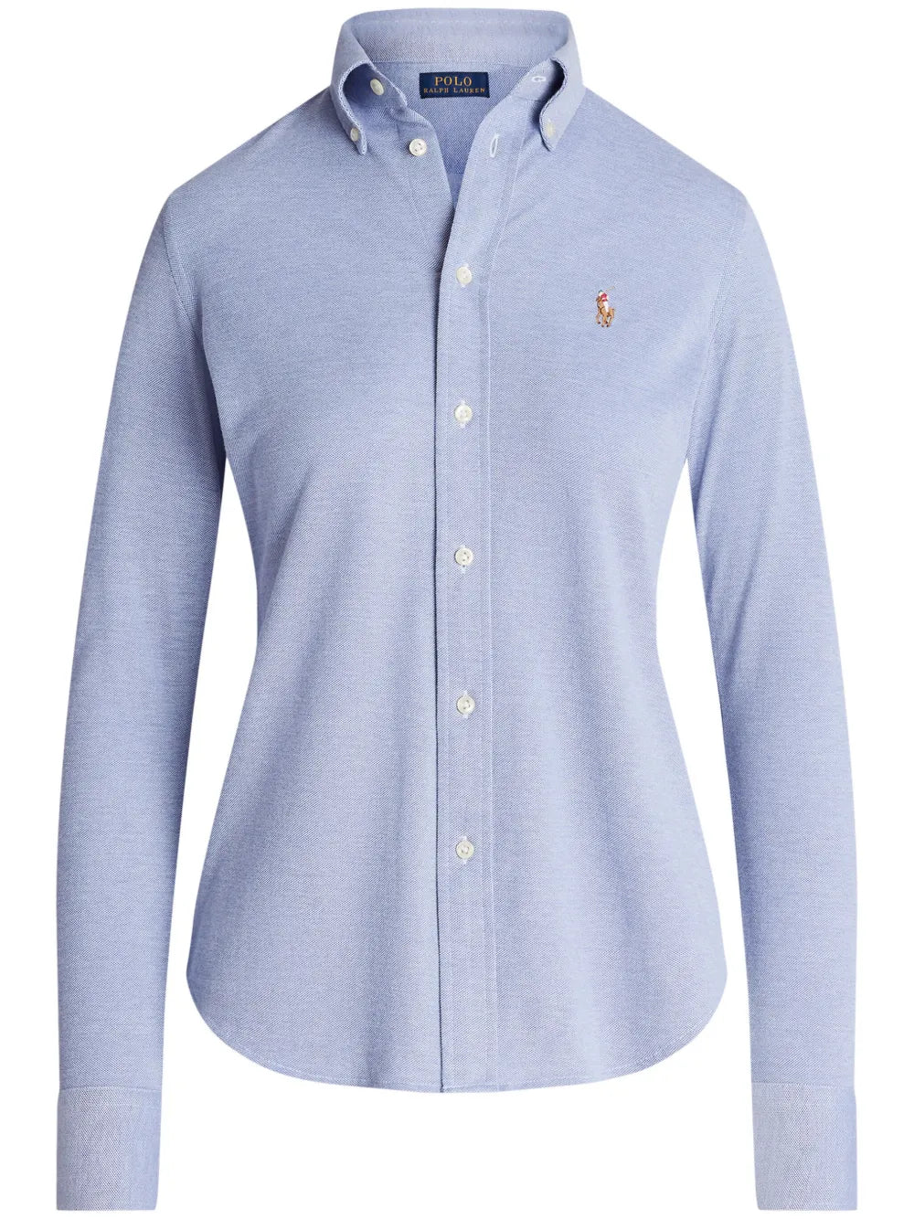 Polo Pony-Embroidered Cotton Shirt