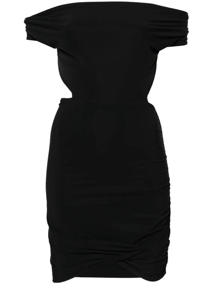 Ester Cowl-Neck Minidress