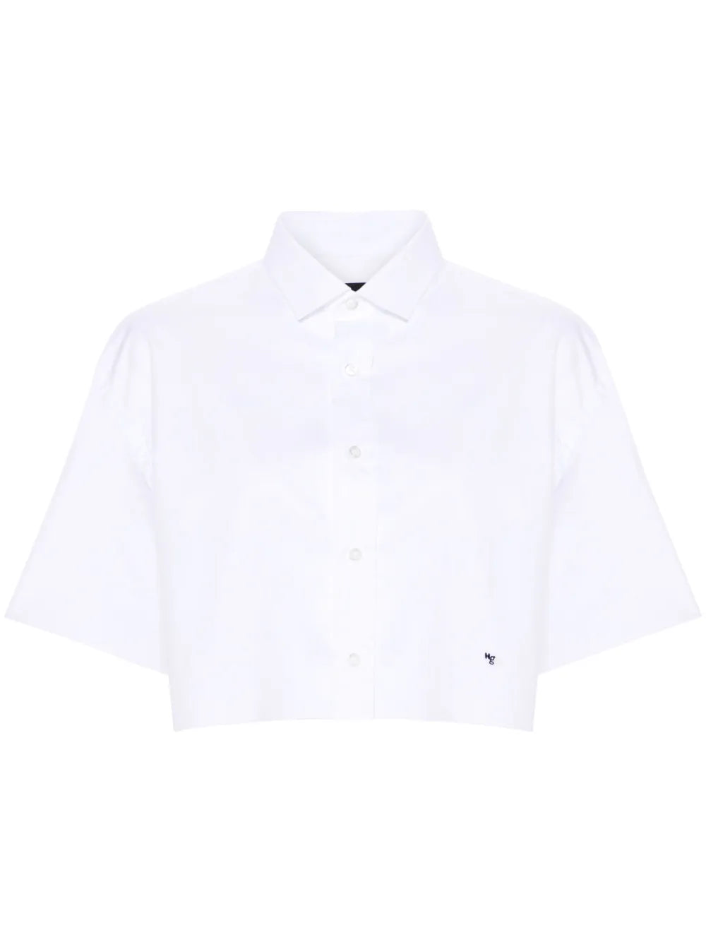 Raw-Cut Cotton Shirt