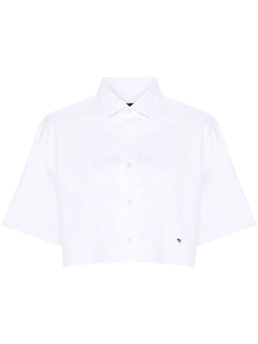Raw-Cut Cotton Shirt