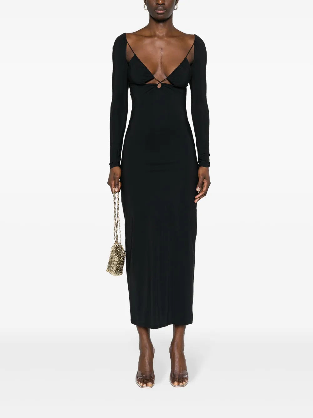 Issad Cut-Out Maxi Dress