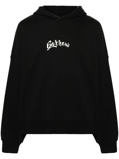 Logo-Print Cotton Hoodie
