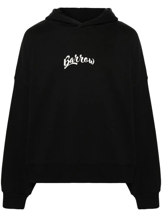 Logo-Print Cotton Hoodie