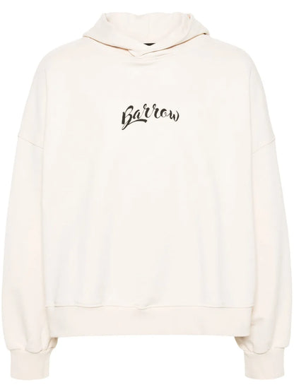 Logo-Print Cotton Hoodie