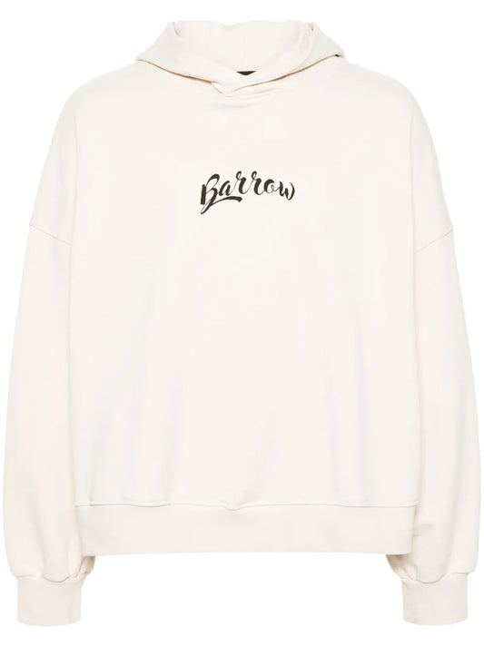 Logo-Print Cotton Hoodie