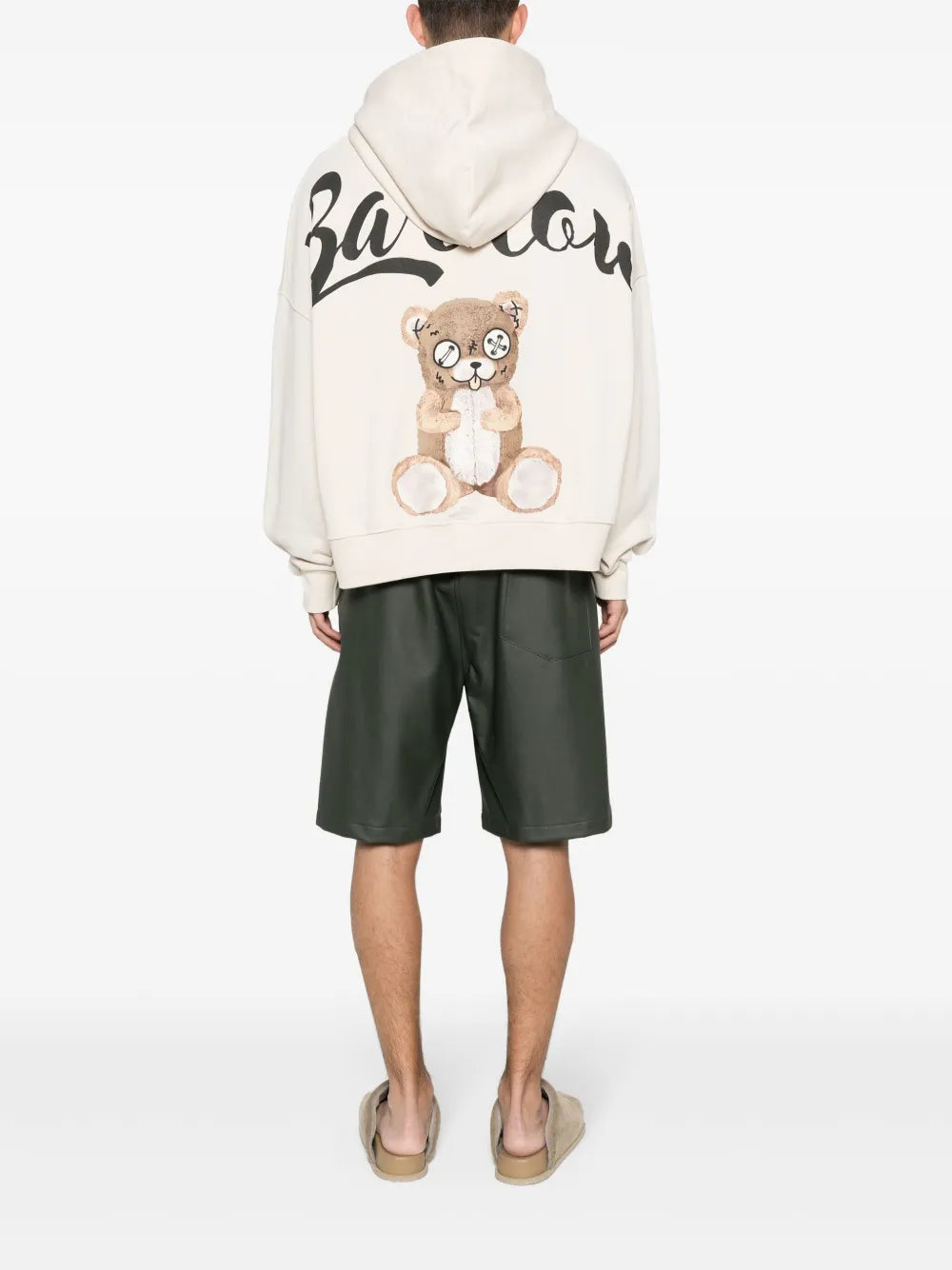 Logo-Print Cotton Hoodie