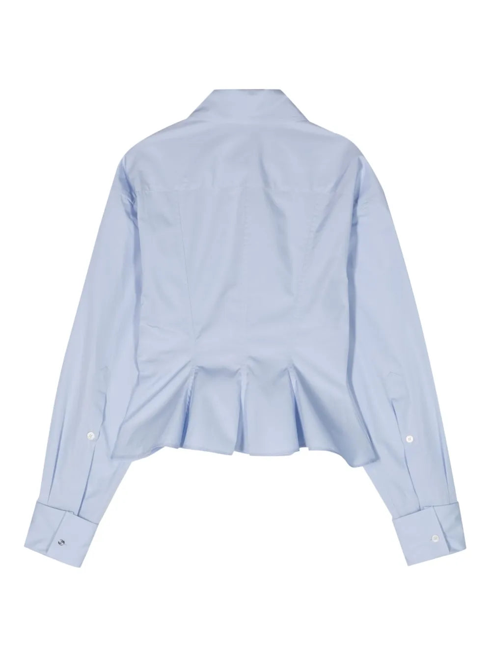 Panelled-Bodice Cotton Shirt