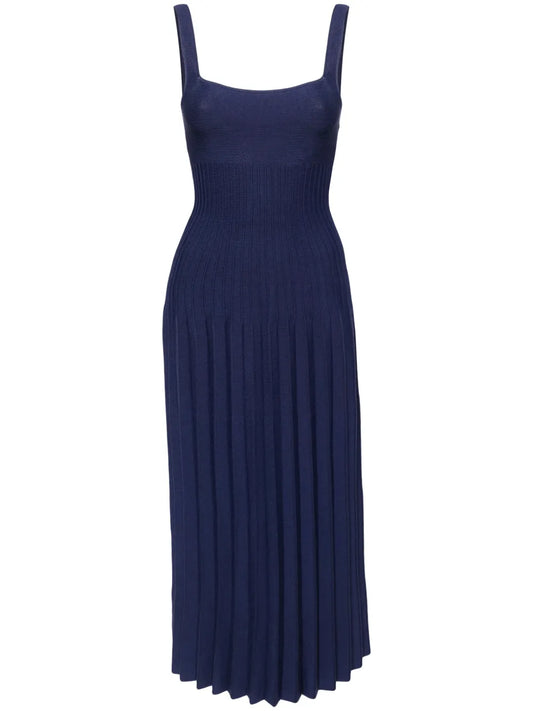 Ellison Pleated Midi Dress