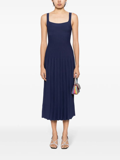 Ellison Pleated Midi Dress