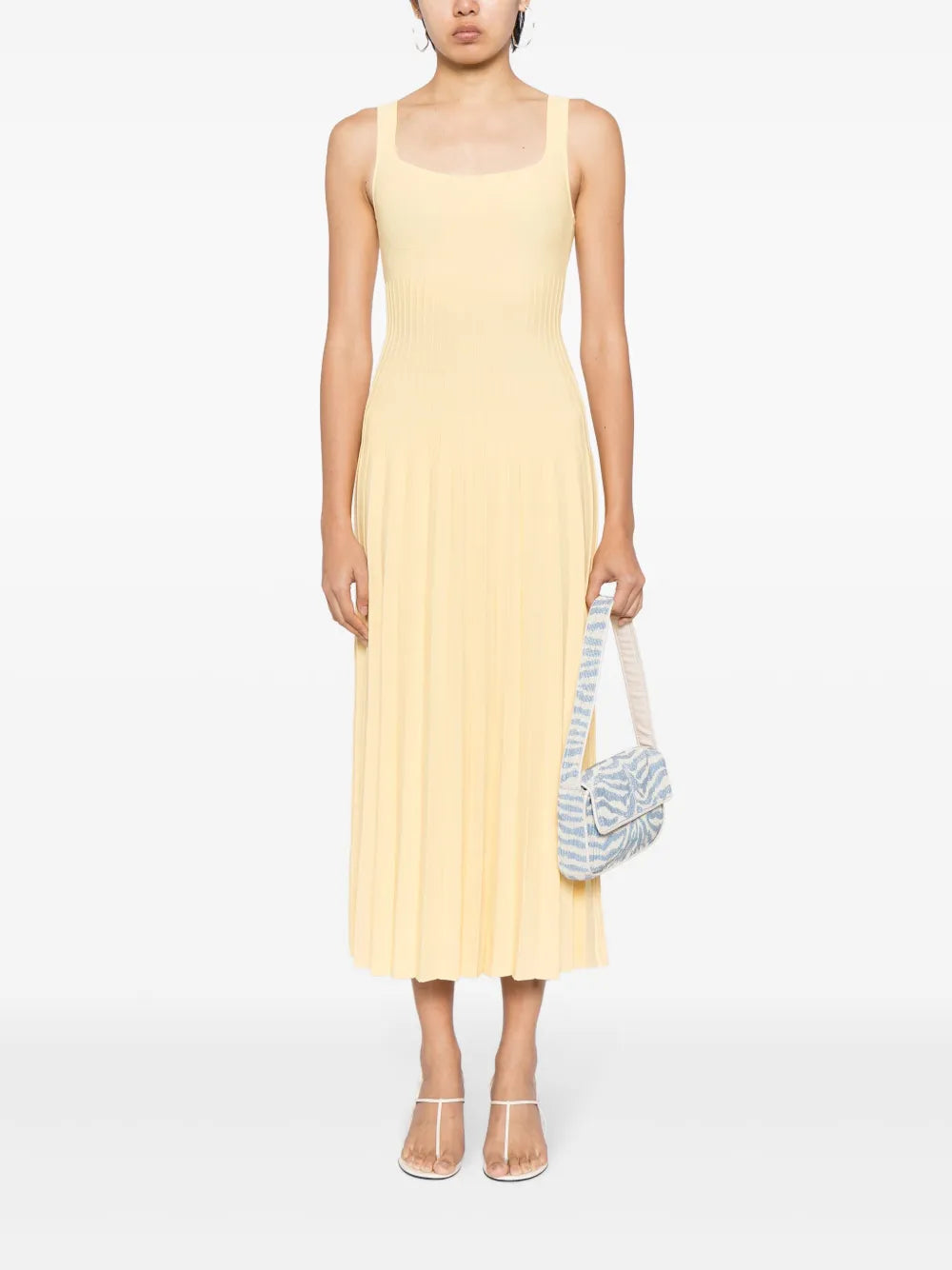 Ellison Pleated Midi Dress