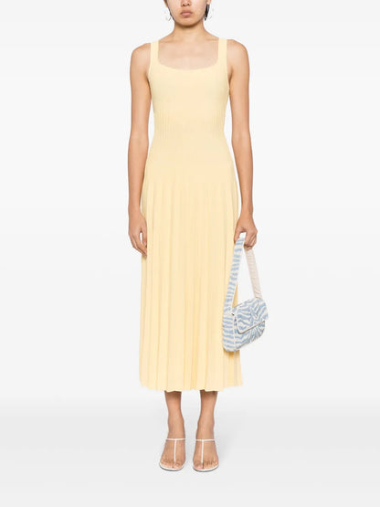 Ellison Pleated Midi Dress