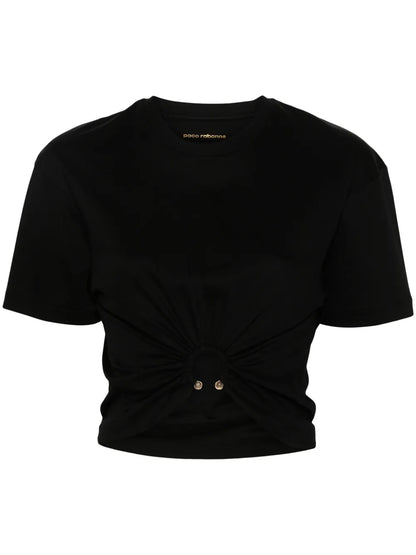 Ring-Embellished T-Shirt
