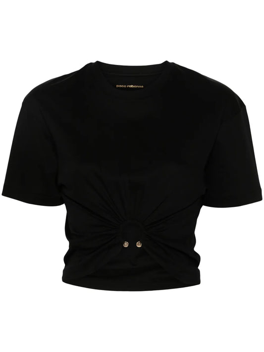 Ring-Embellished T-Shirt