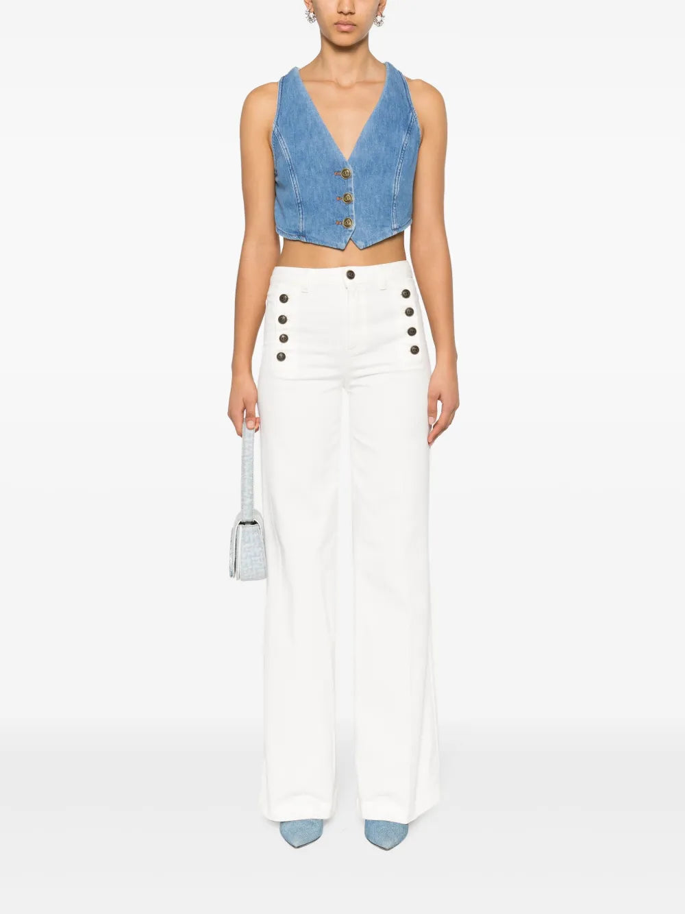 High-Rise Flared Jeans