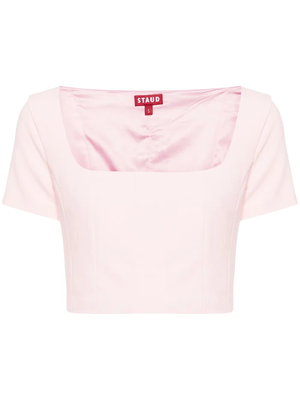 Anya Square-Neck Crop Blouse